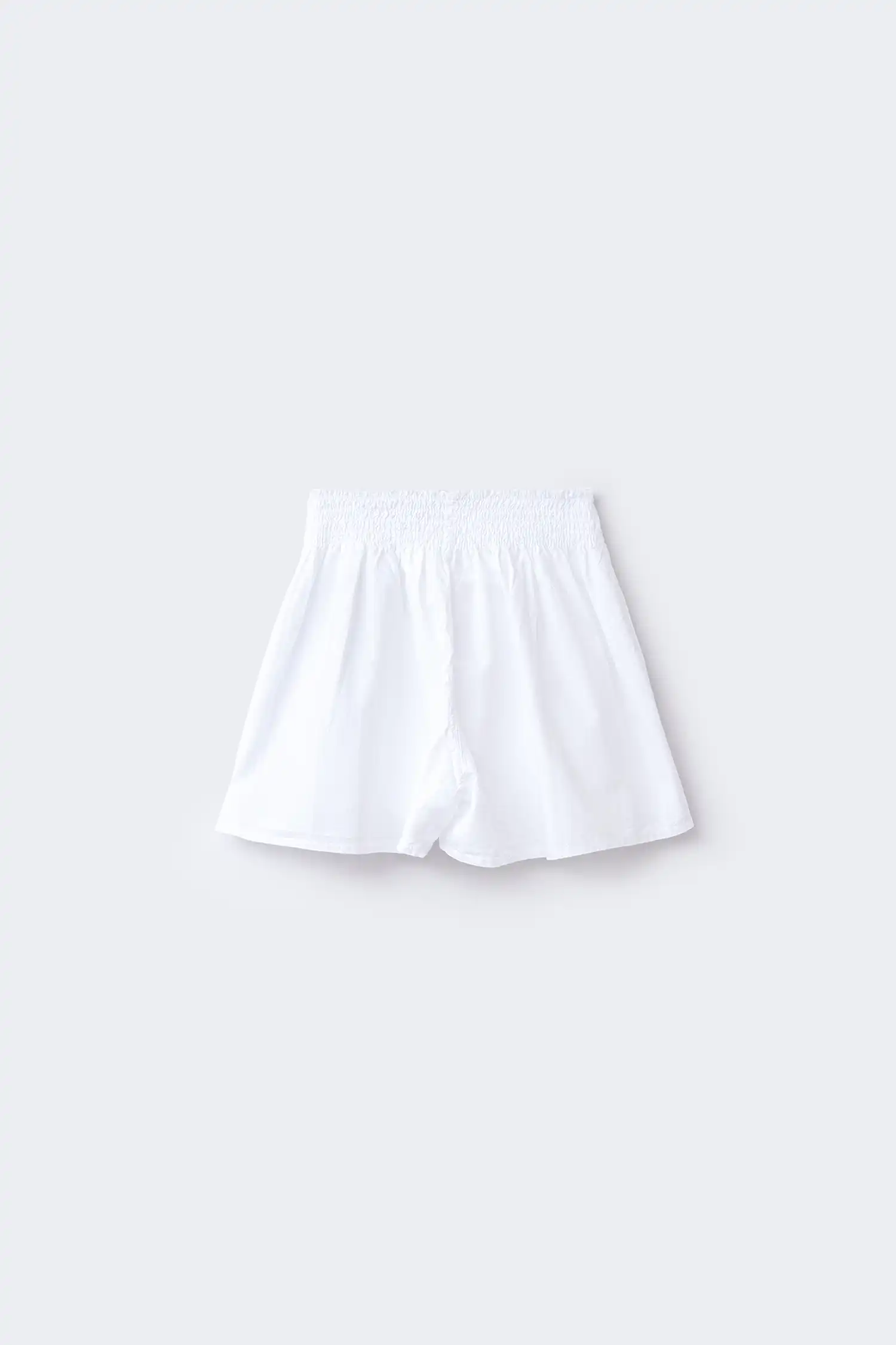 Falda ibicenca blanca vista trasera