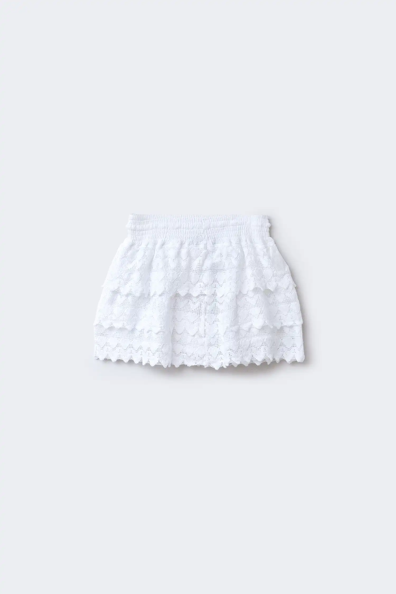 Shorts ibicencos blancos vista trasera
